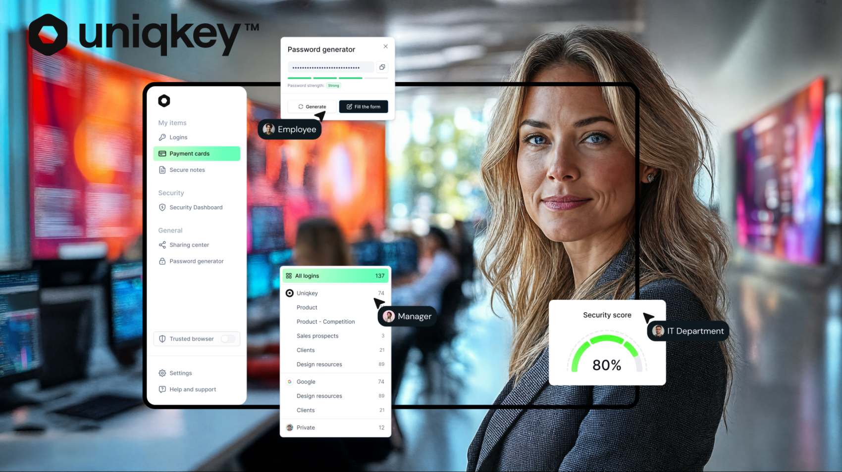 Uniqkey | Tomorrow's Solutions Today